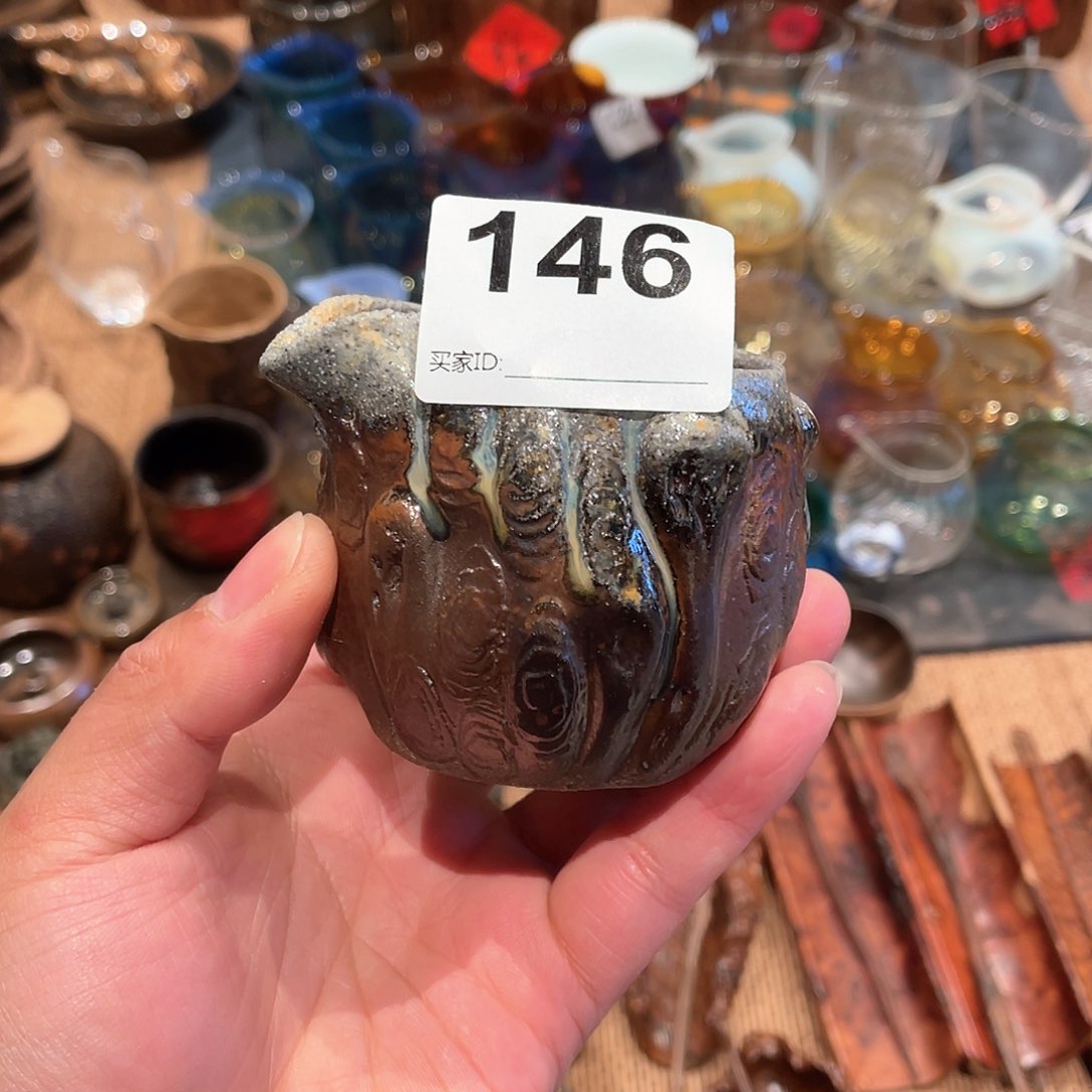 t**g漂亮高温柴烧公道杯146