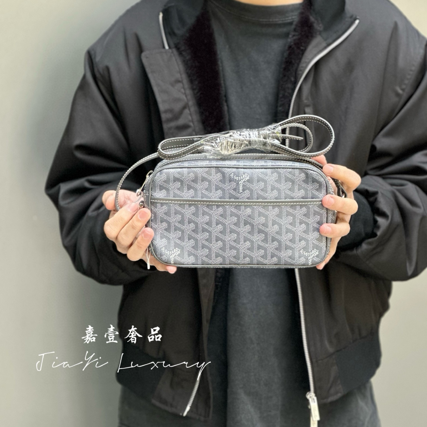 99新 Gaoy/戈雅 7311 戈雅灰色相机包  19编码