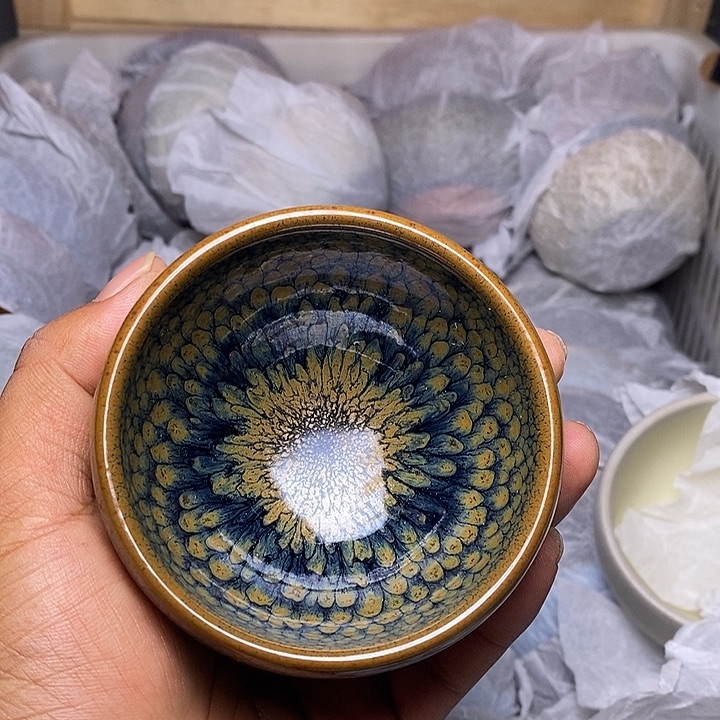 茶盏建盏喝茶主人杯茶杯