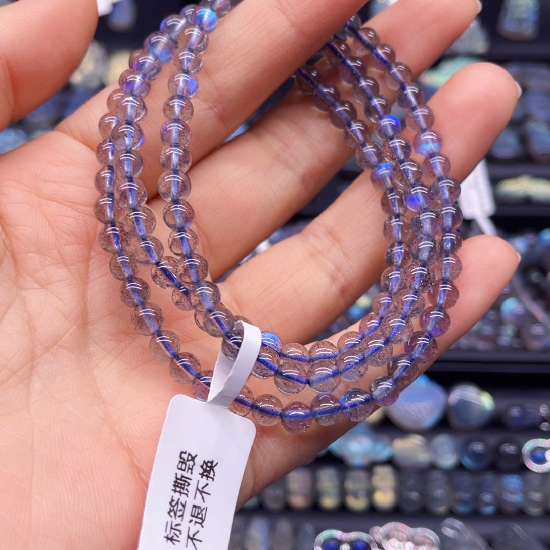 长石手串未镶嵌?****丽5.1左右