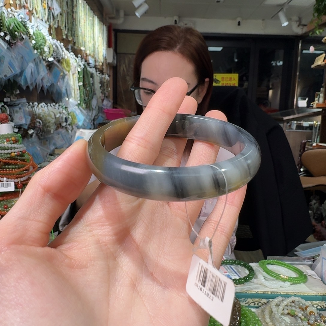 和田玉未镶嵌颈饰58.4