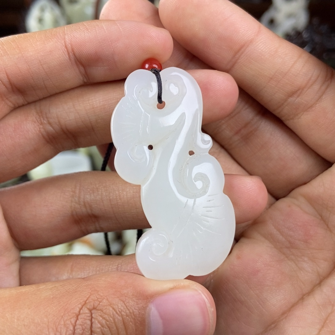 和田玉挂件未镶嵌