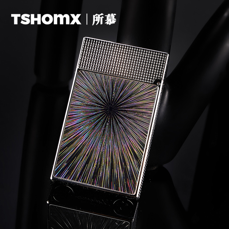 TSHOMX【璀璨星光】纯铜一体镜面朗声打火机高端生日节日送礼送男友