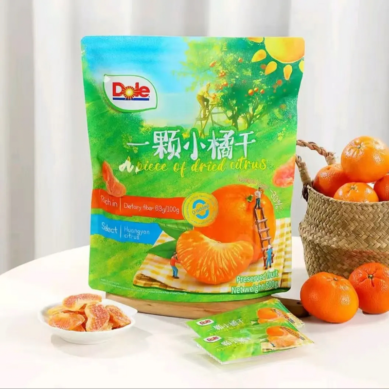 【会员商店】新品 一颗小橘干 500g解馋零食