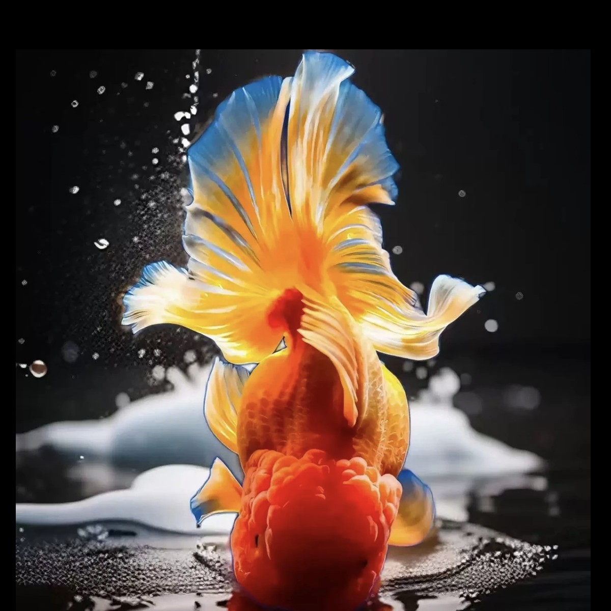 金鱼11条8-10公分 精品 包邮 不指定颜色