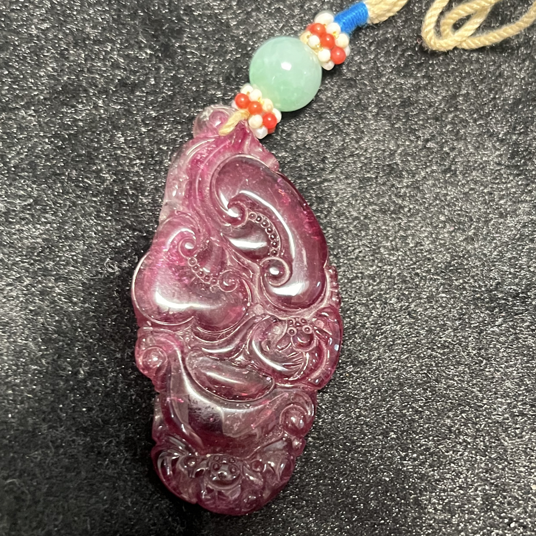 精美高晶体碧玺很漂亮