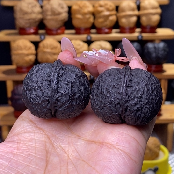 文玩核桃把件泰伦元宝16号38尺