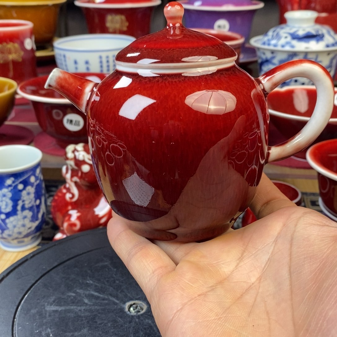 【闪购商品】景德镇名陶坊原矿郎红