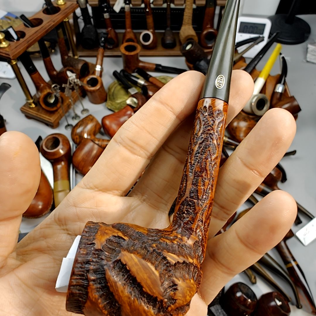 冰***雪冰老板专拍，gbd石楠木烟斗