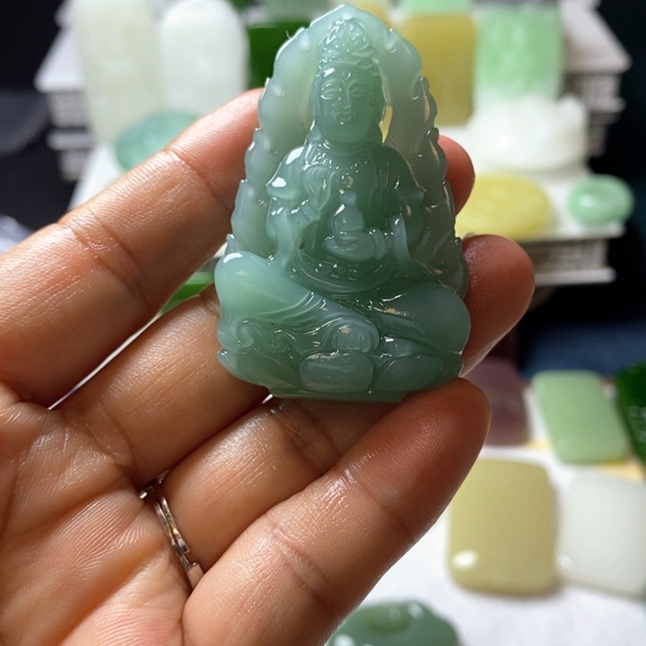 吊坠(不含链)未镶嵌和田玉