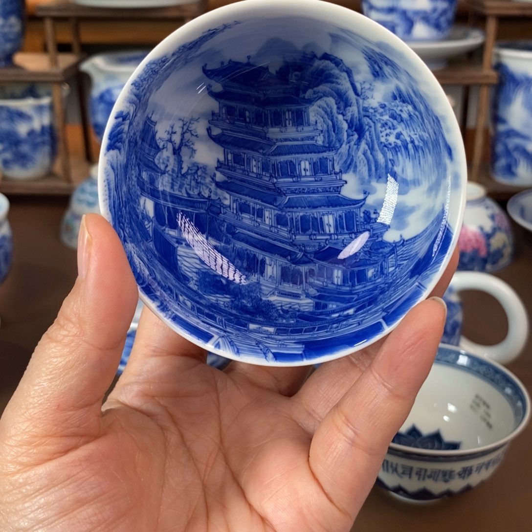 景德镇陶瓷手工手绘