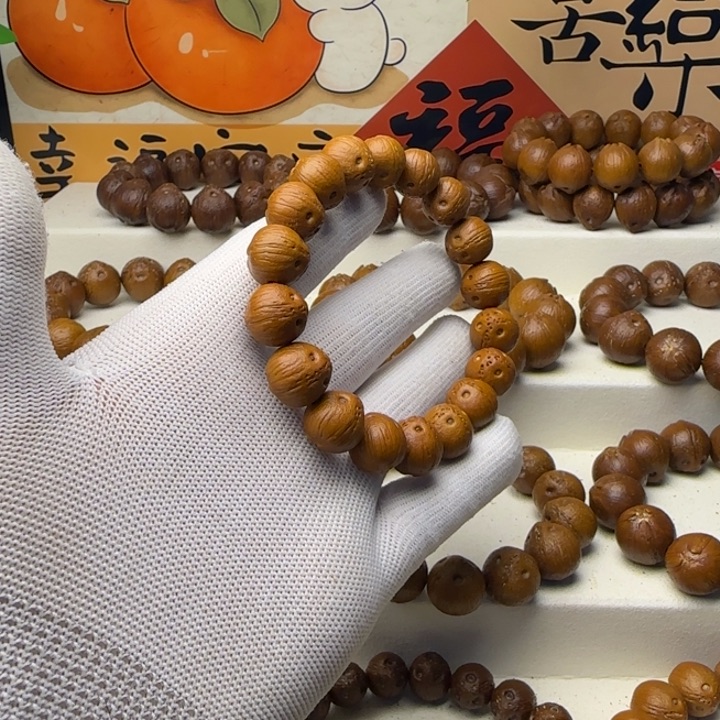 紫金鼠手串左*仁13精品纯圆