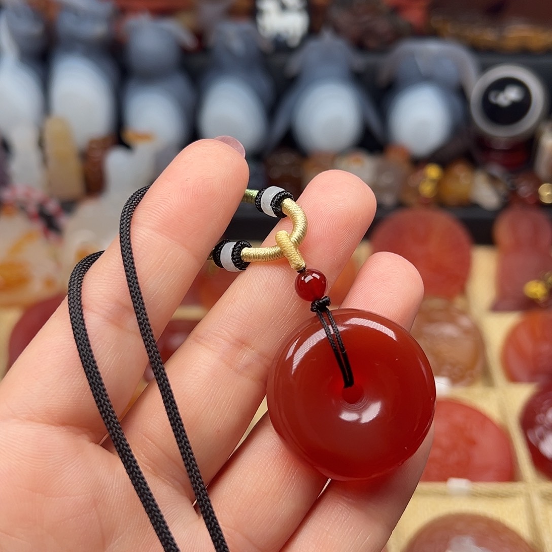 玛瑙/玉髓未镶嵌颈饰