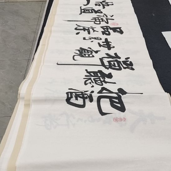 翰墨白武坤老师作品一副