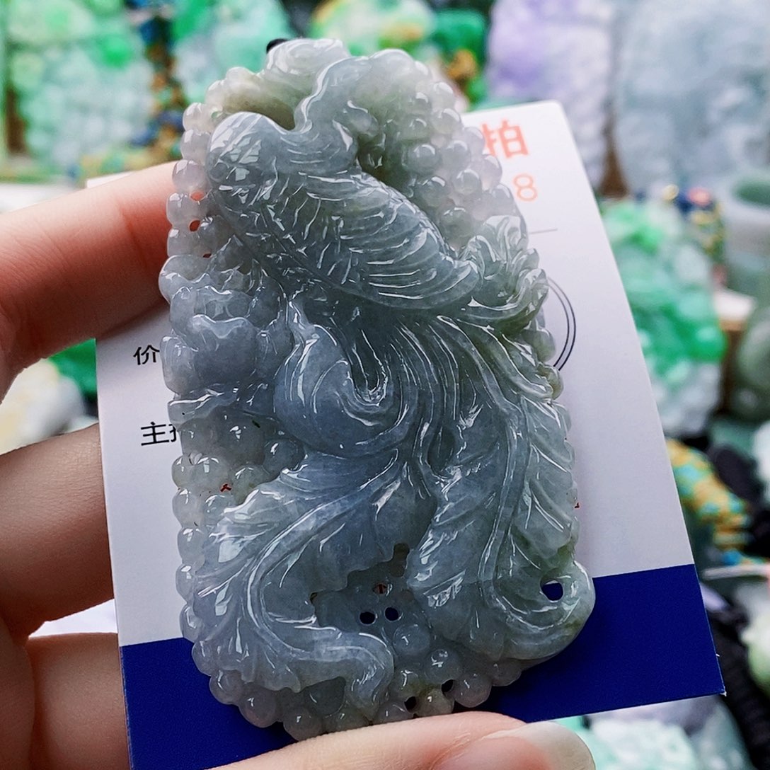 吊坠(不含链)未镶嵌翡翠