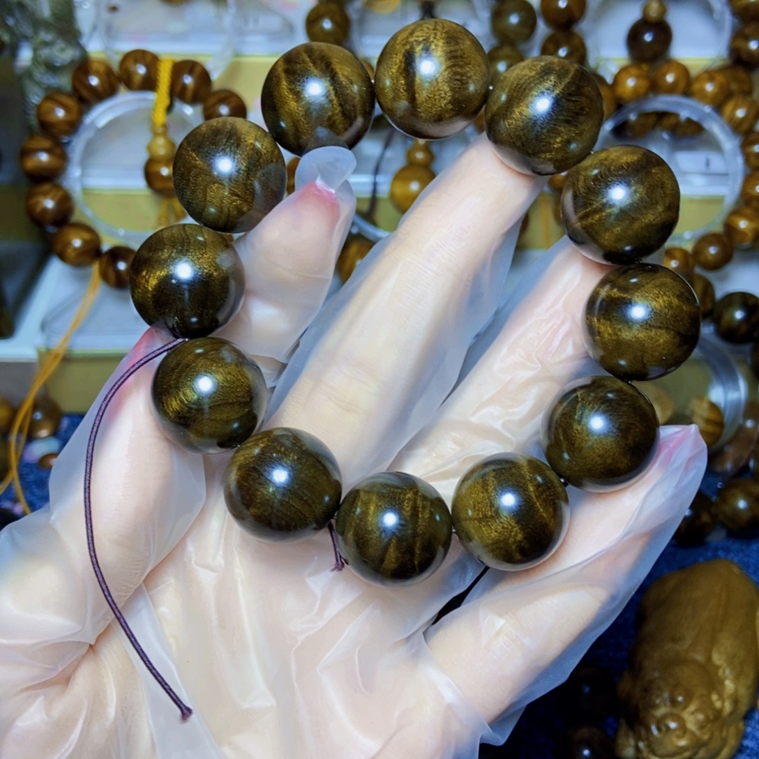 天***涯楠木（金丝楠）手串/手链