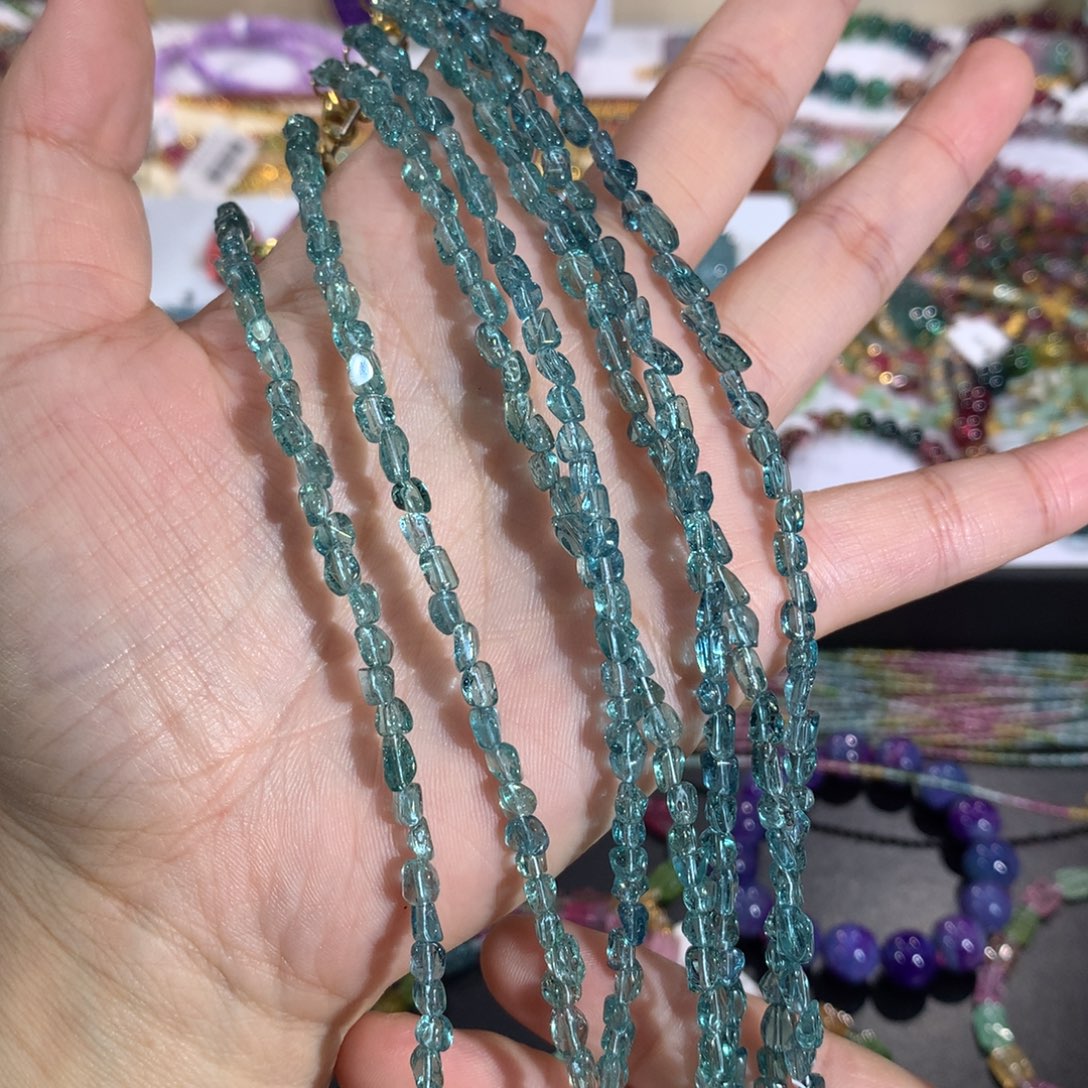 碧玺手链未镶嵌多样性发其一