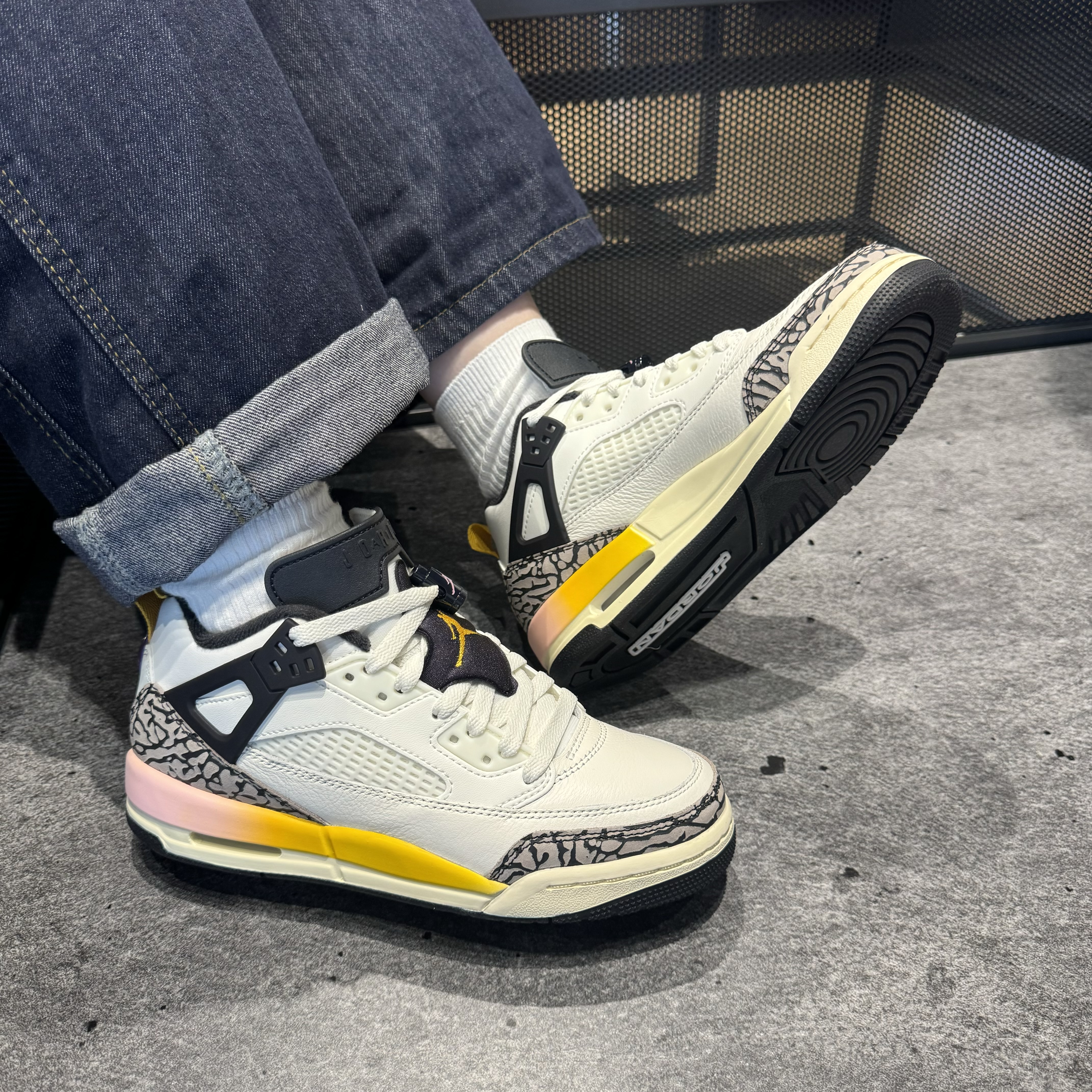 【滔搏联动】NIKE耐克2025JORDAN SPIZIKE LOW (GS)乔丹FQ3950-107