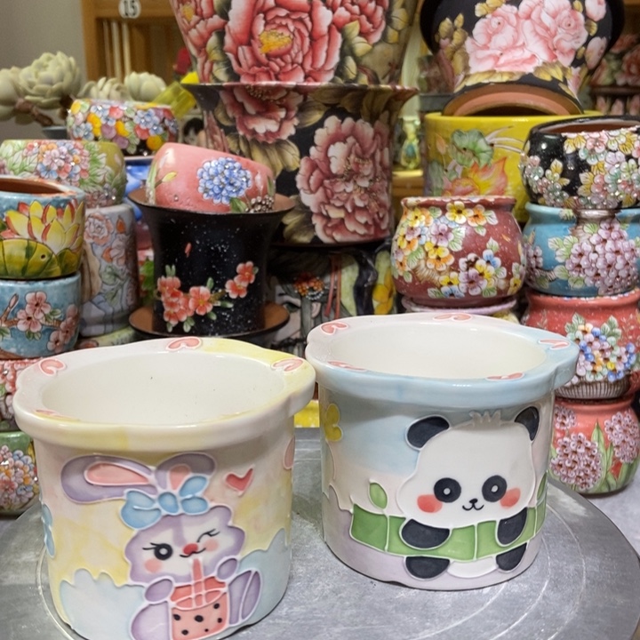 景德镇艺术手绘作品