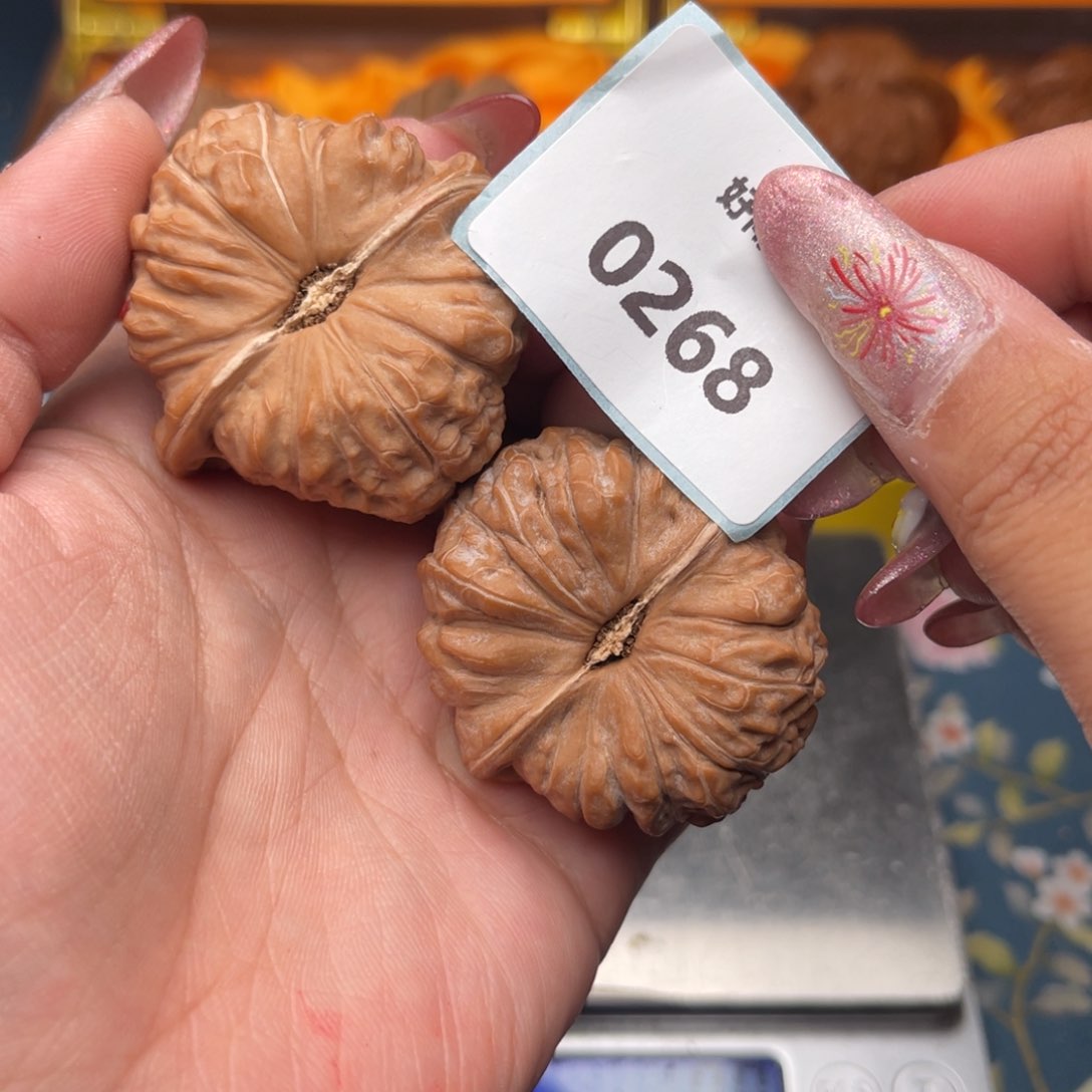 文玩核桃把件南瓜墩43.0268