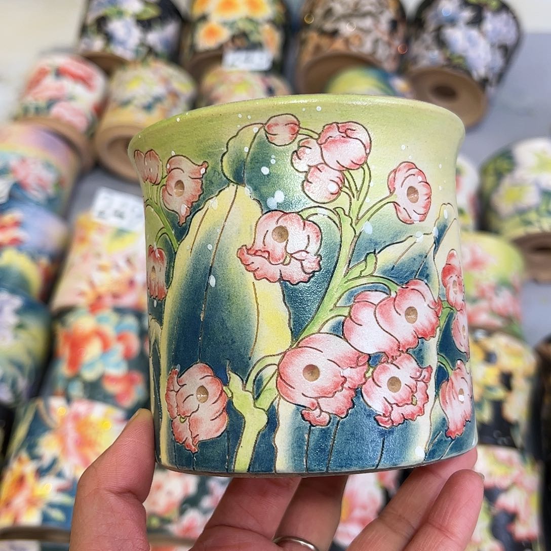 景德镇陶瓷花盆景德镇陶瓷花盆