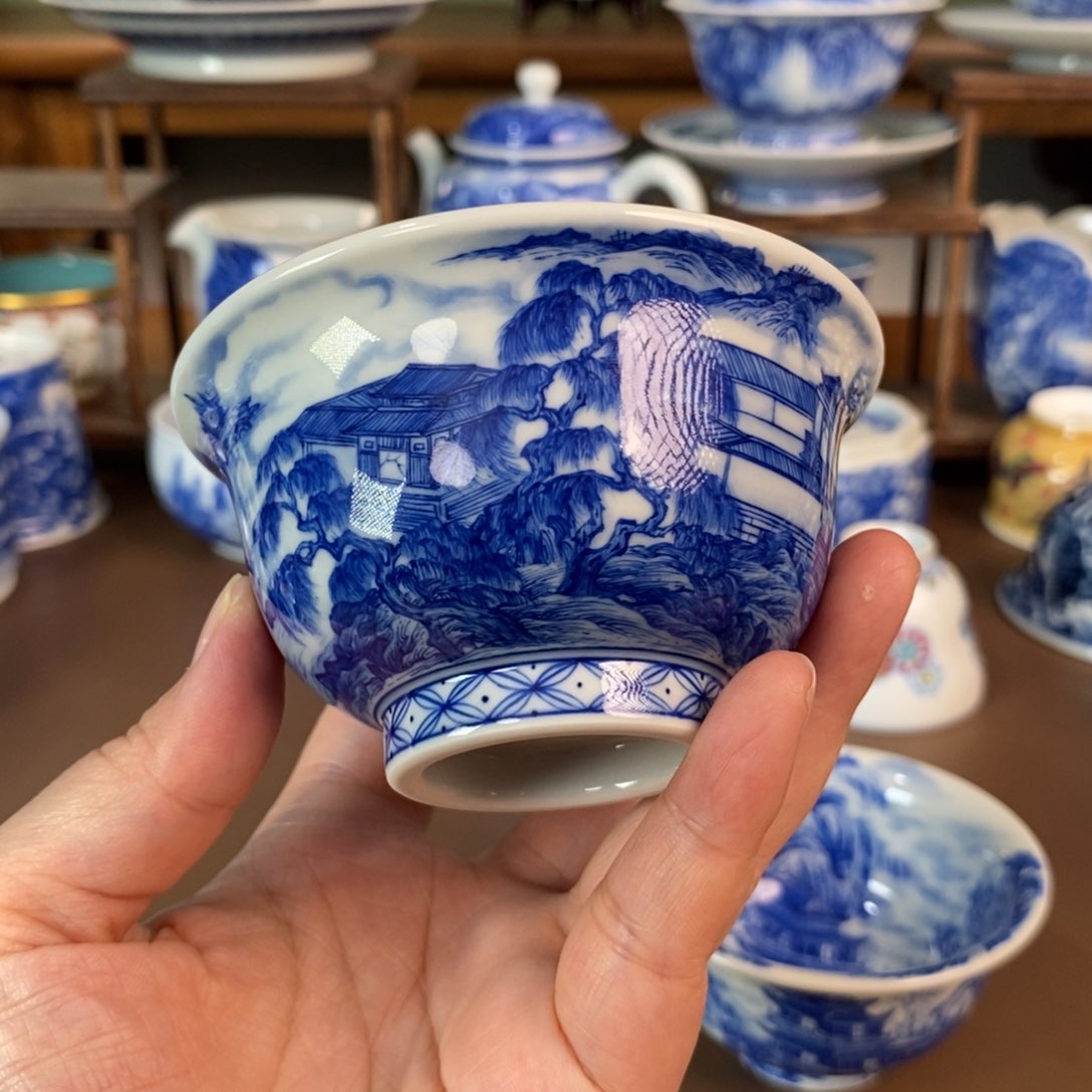 景德镇陶瓷手工手绘