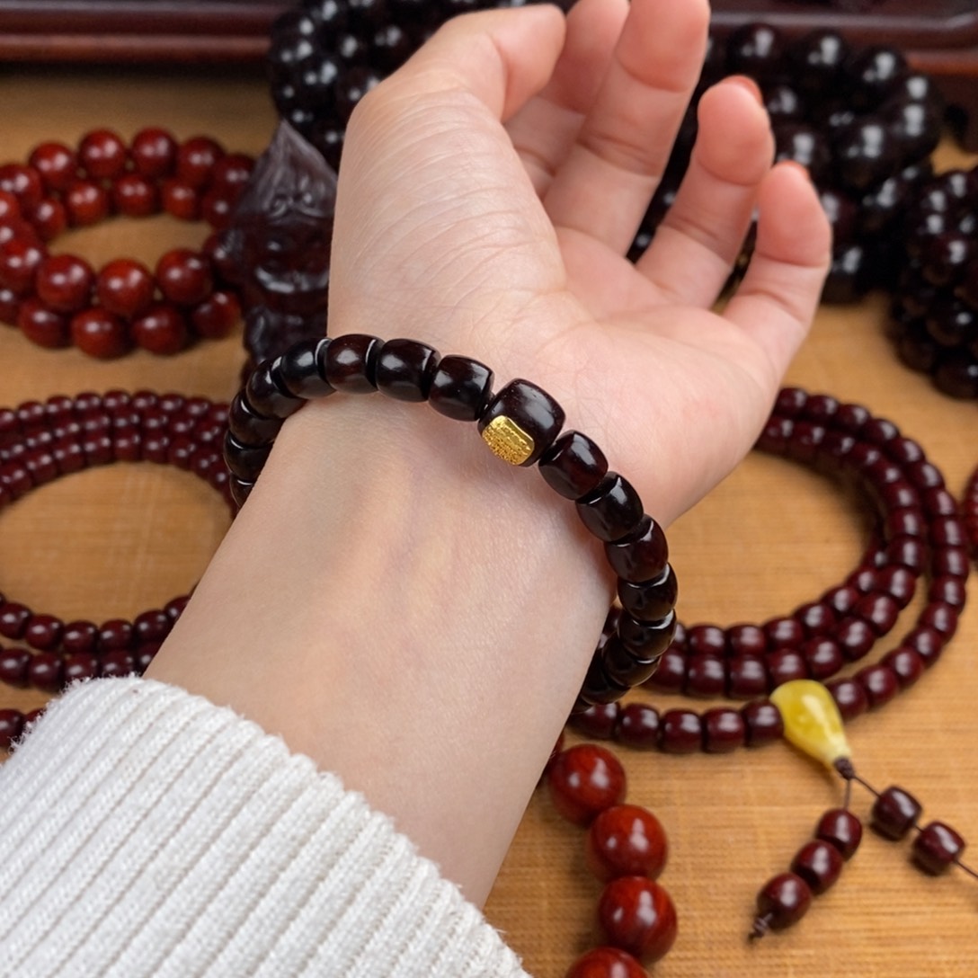 小叶紫檀手串/手链卡8五条