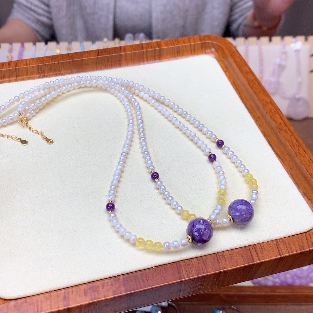 淡水珍珠颈饰未镶嵌