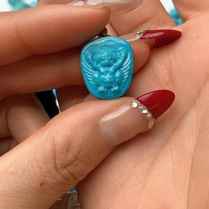 绿松石珠宝奇石未镶嵌