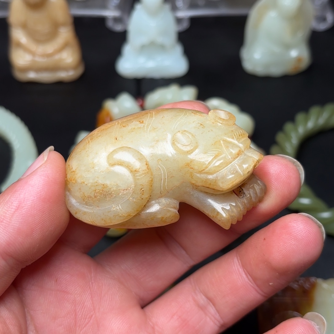 和田玉吊坠(不含链)未镶嵌