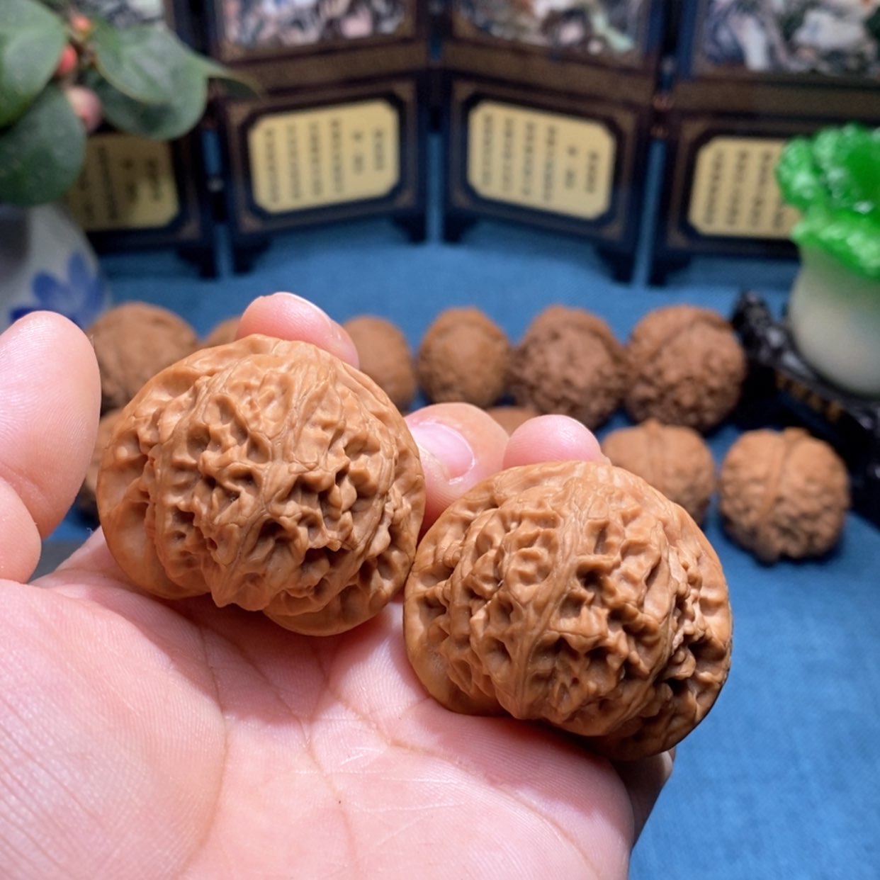 【闪购商品】文玩核桃吊坠邢灯