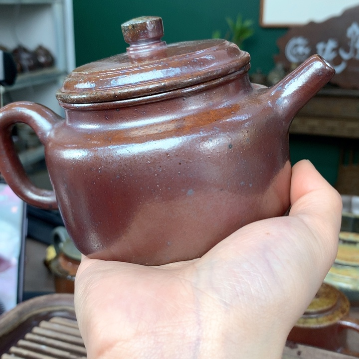 紫砂柴烧纯自然柴烧