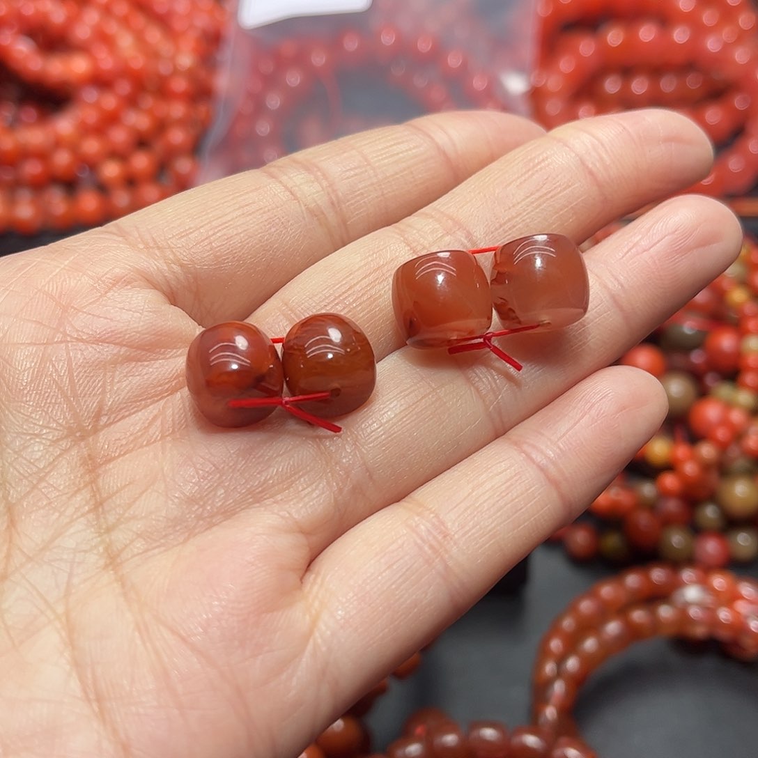 南红玛瑙手链未镶嵌第**经