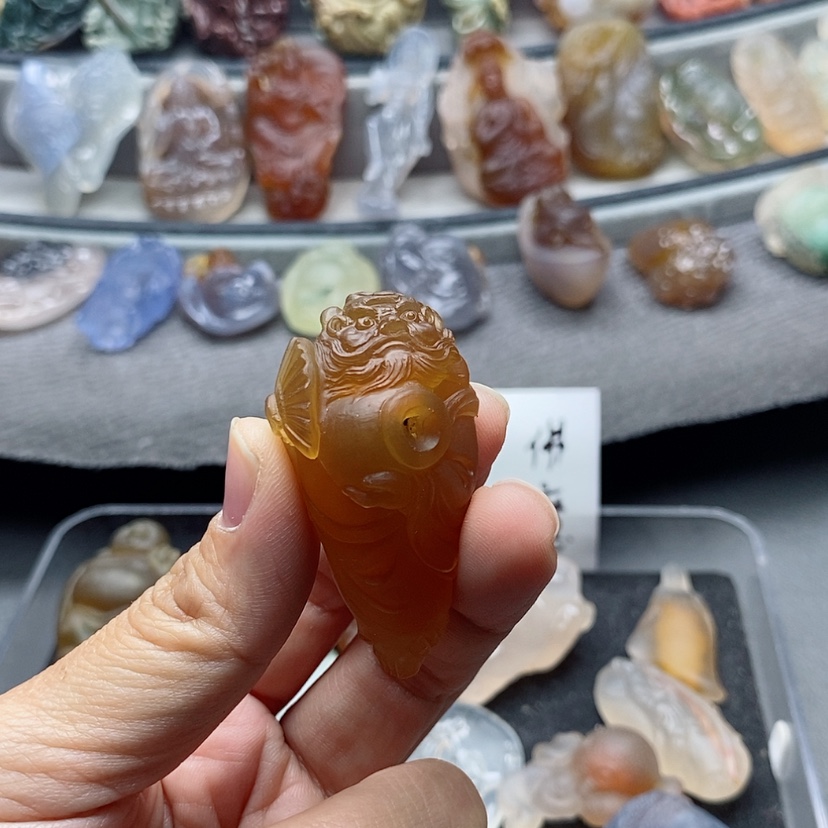 【闪购商品】未镶嵌吊坠定制玛瑙