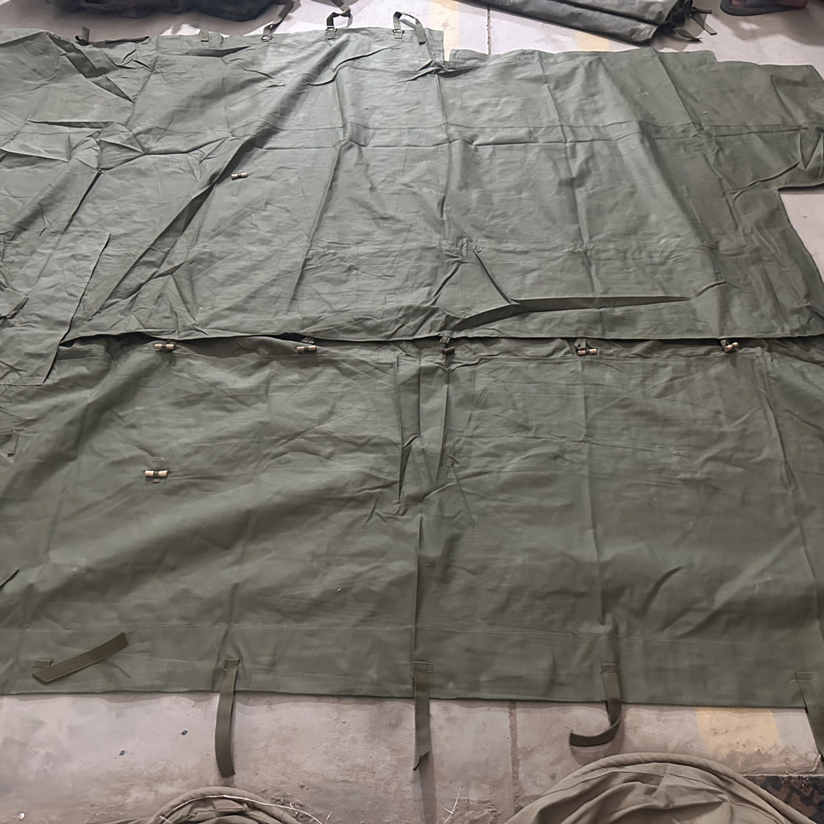 83型:带门帆布2米X2米高品质防晒防雨防水