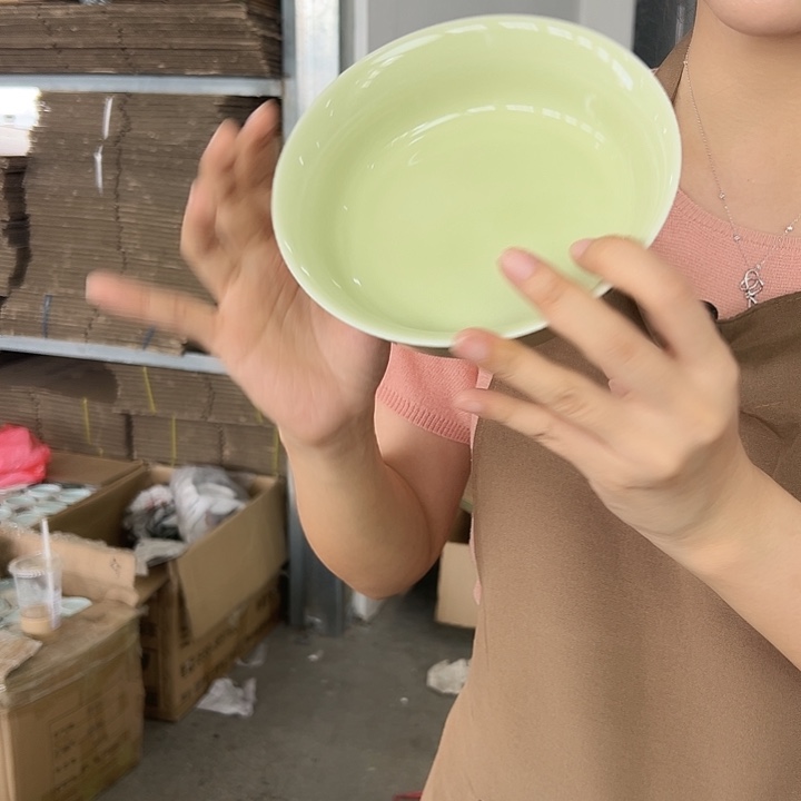 龙泉云间青瓷小米茶器