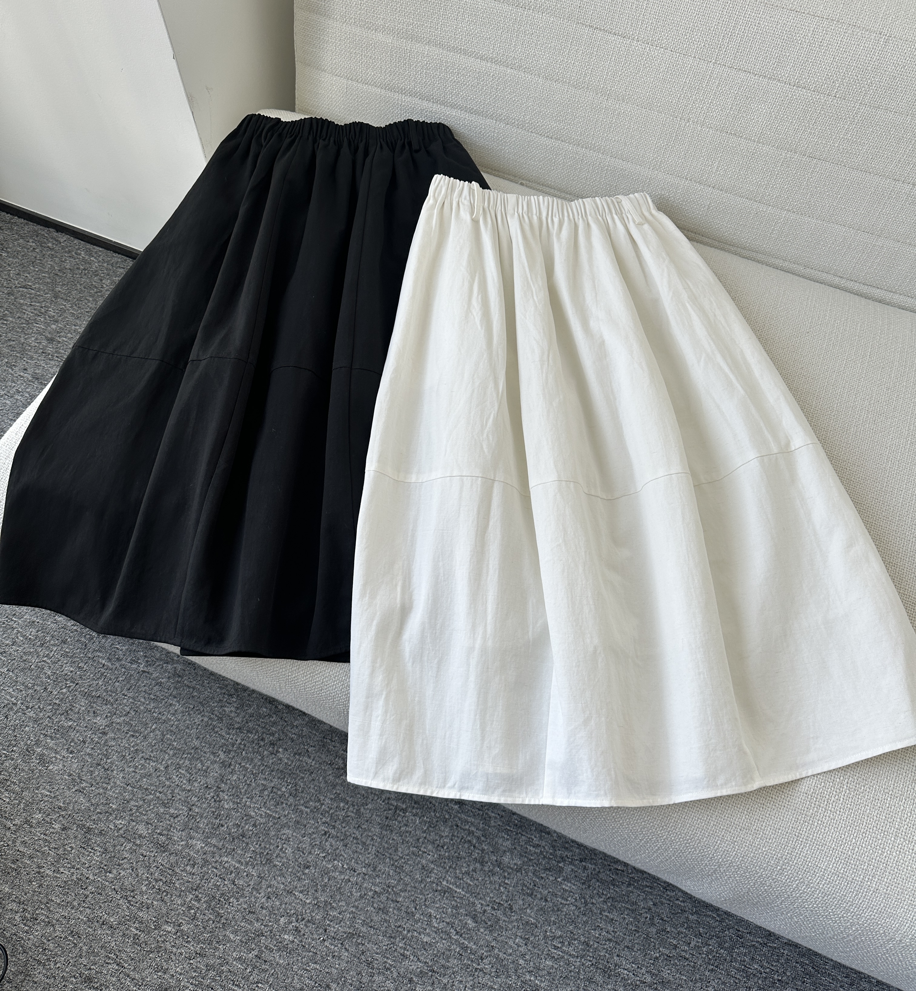 老王甄选 夏季新款 时尚百搭休闲宽松款女士裙子