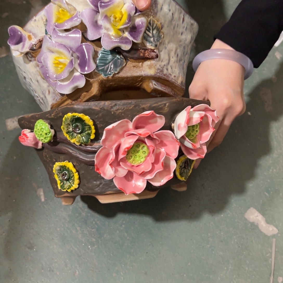 满20发爱退款拉黑多肉花盆