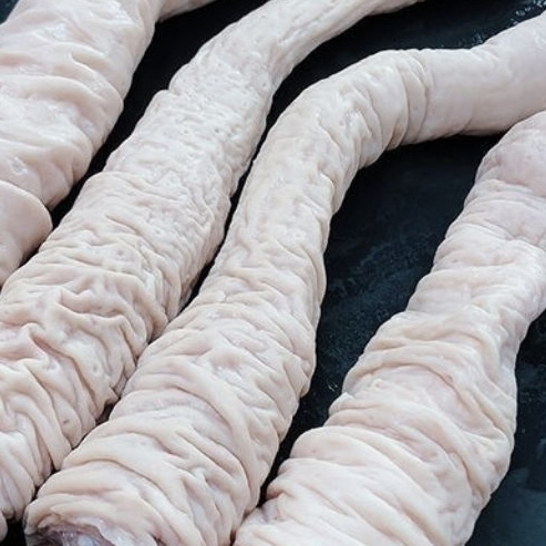 苏北 特产白煮熟猪大肠头送一瓶辣椒酱