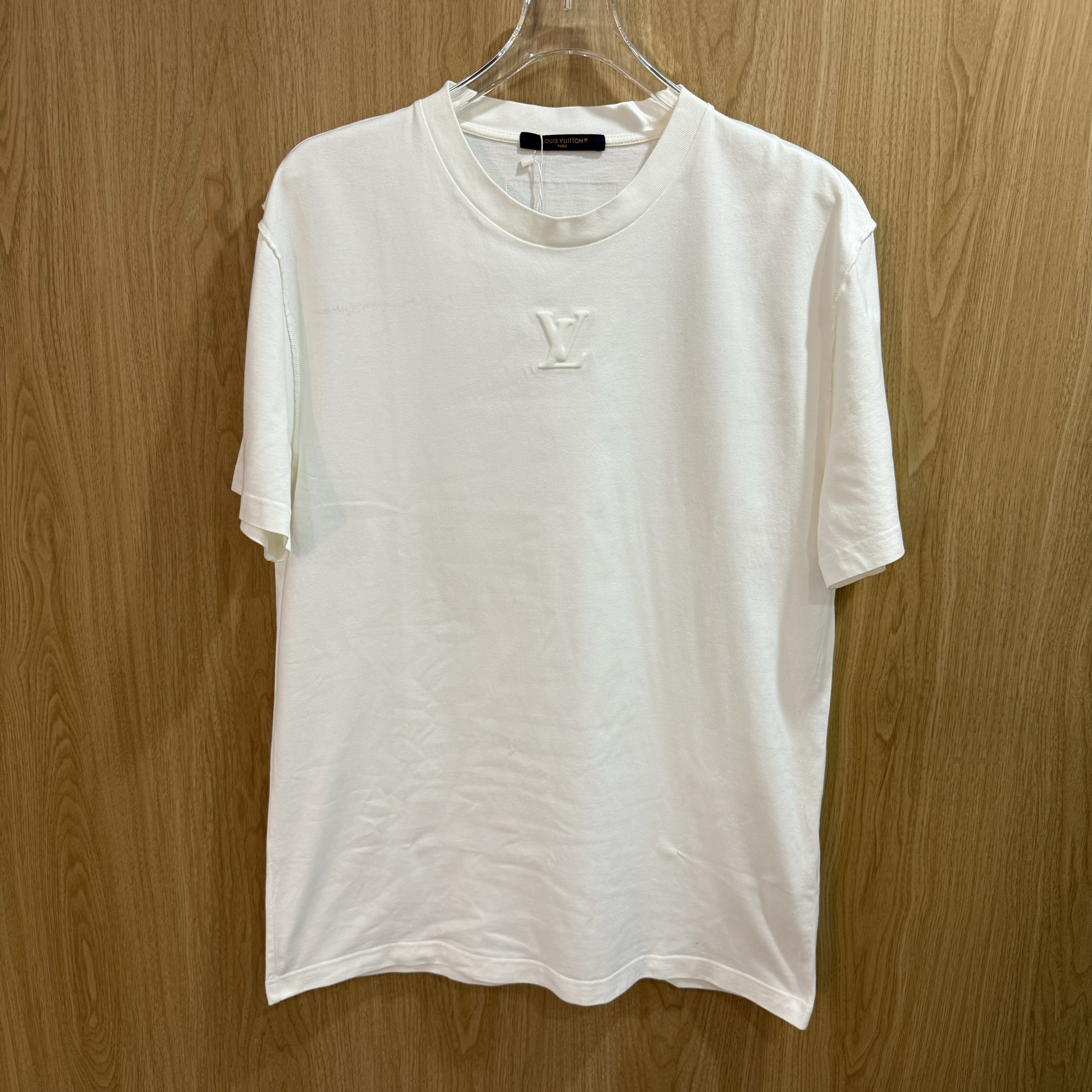 未使用 LouisVuitton/路易威登 白浮雕短袖XL棉XL码2591709