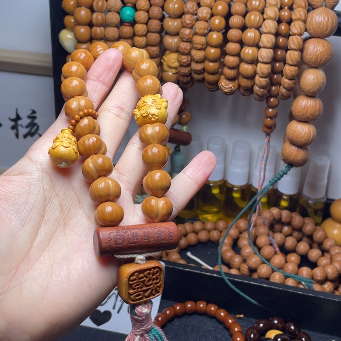 吊坠猴头核桃手工屁桃