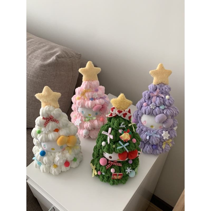 圣诞氛围感的神！正版圣诞树hellokitty挂件合集