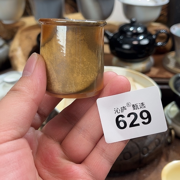 沁庐柴窑古法柴烧全手工茶具