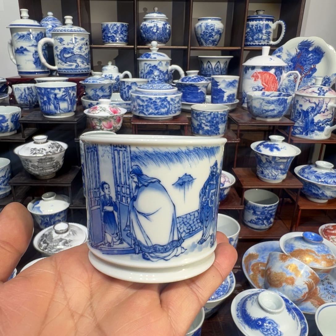 沈老师作品三顾茅庐主人杯