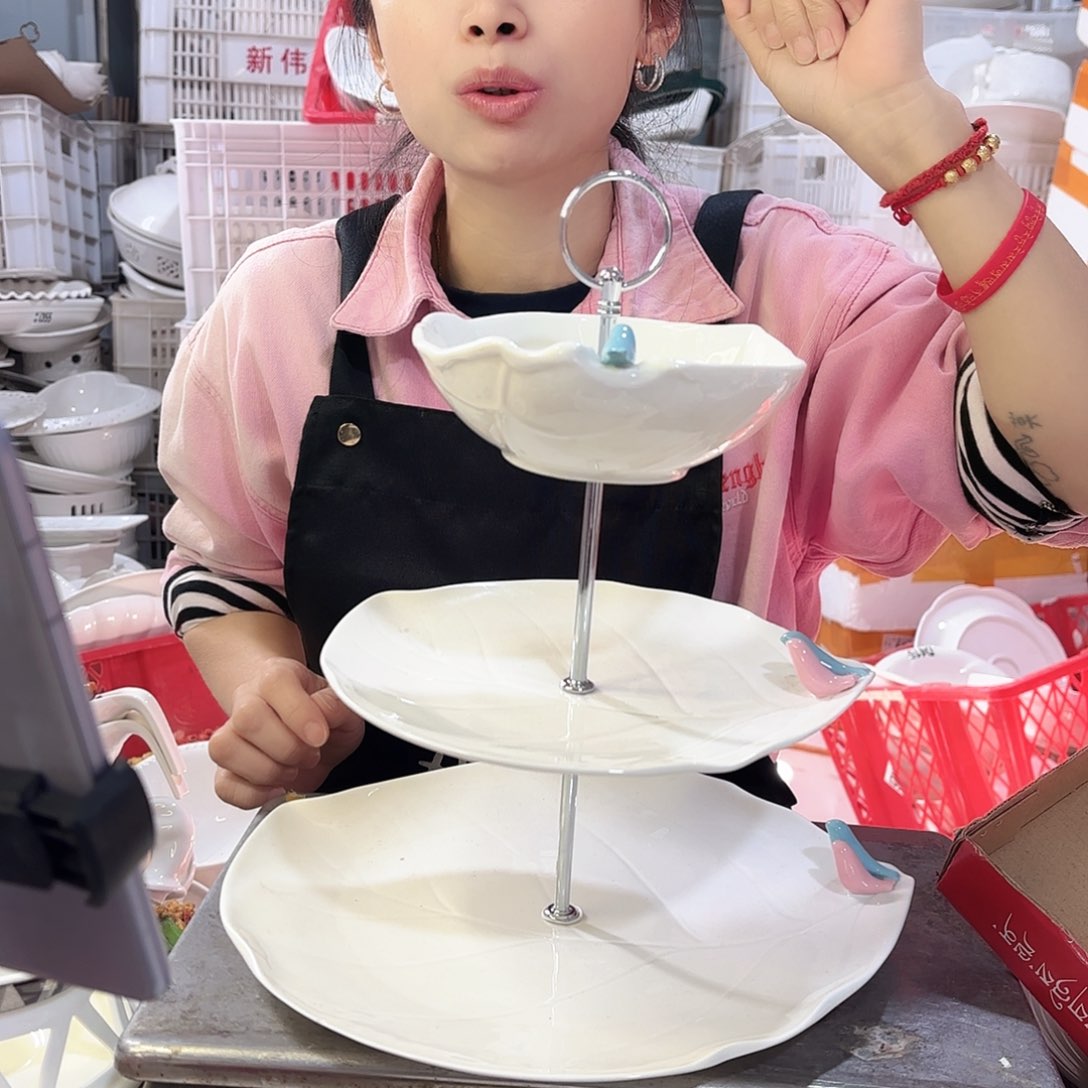 盘微瑕产品………小鸟三串一套