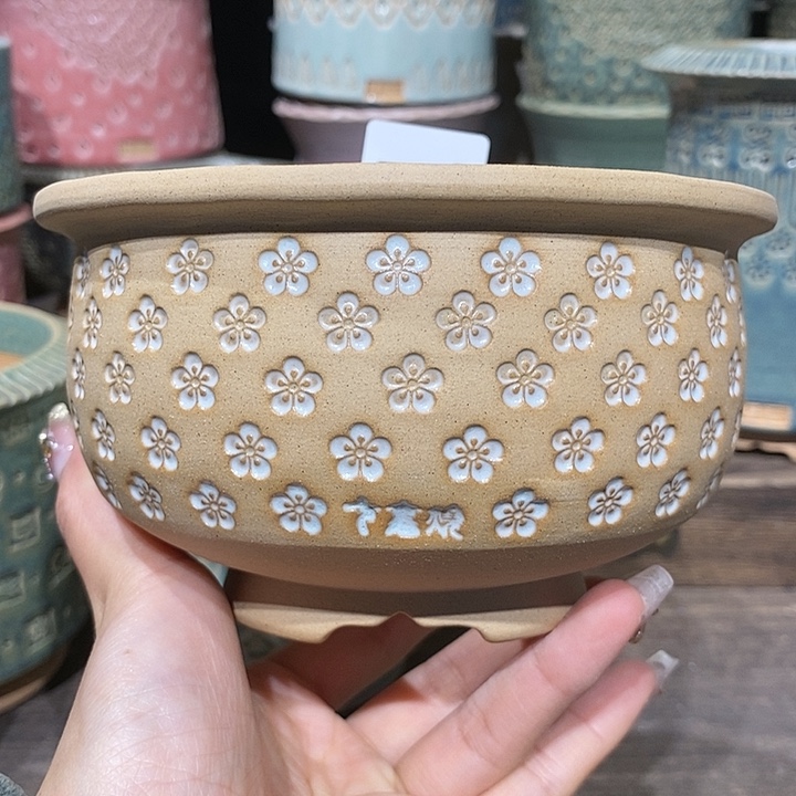 七里烧花盆2-24-307口径11