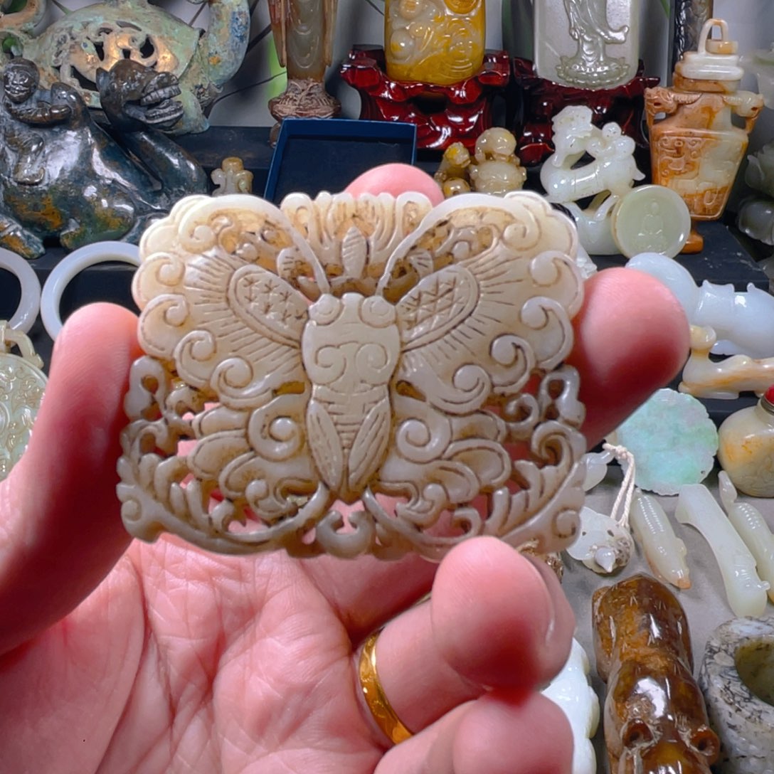 和田玉挂件未镶嵌用*