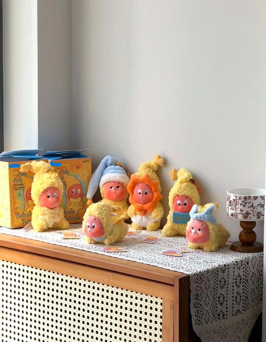 [代拆]1.0Twinkle星星人系列毛绒挂件盲盒礼物摆件潮玩