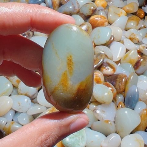 和田玉（糖玉）手链未镶嵌13