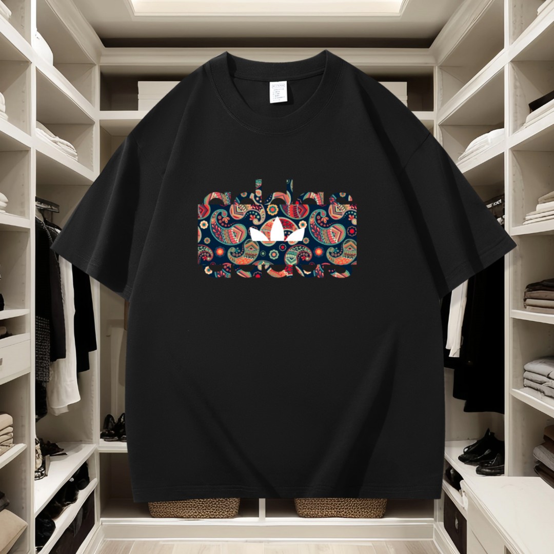 【一折粉丝福利】夏季男女同款百搭时尚潮牌短袖T恤